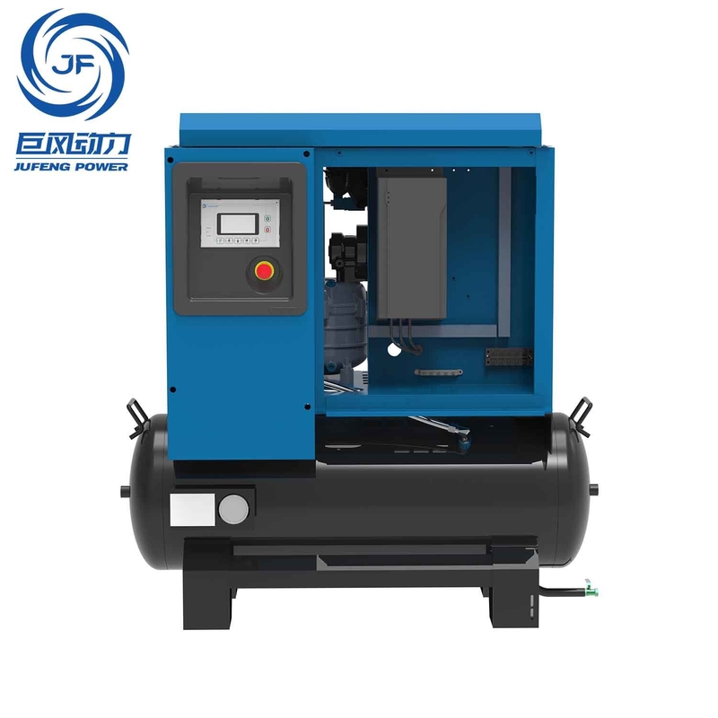 8-16bar 10hp 220v Máy nén không khí trục vĩnh cửu từ đơn pha có thể tháo rời với 490-980 L/min