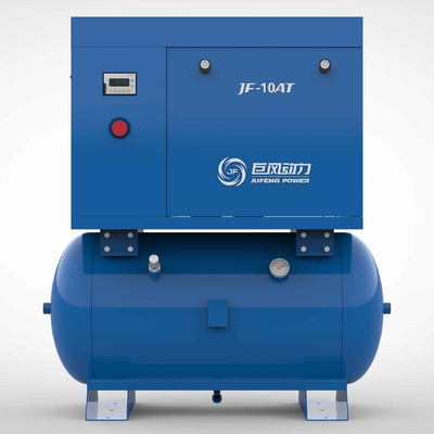 Jufeng pha duy nhất vĩnh viễn nam châm vít máy nén không khí 10hp 7.5kw